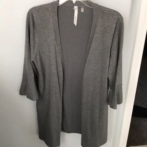 Gray Cardigan